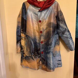 UBU Button Reversible Parisian Raincoat - small